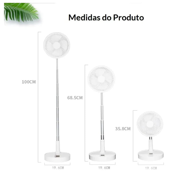 Ventilador Portátil Super Silent Prom™