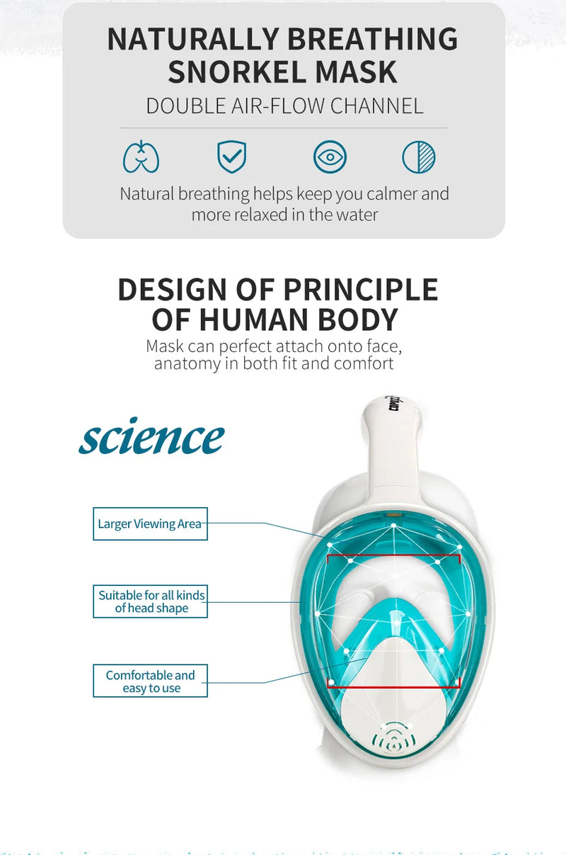 Máscara de Mergulho Full Face - Visão Total & Aventuras Subaquáticas Inesquecíveis
