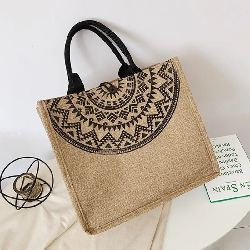 Canvas Handbags Reutilizável